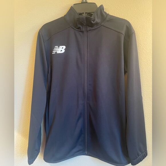 New Balance boys zip up dri fit jacket size large - Picture 1 of 4